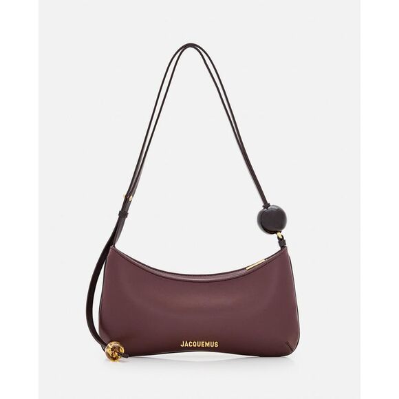 JACQUEMUS Handbags - Jacquemus Women Le Bisou Pearl Leather Shoulder Bag